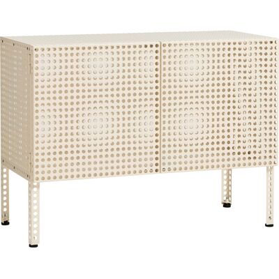Hay - Buffet Perforated Cabinet - Bianco - Acciaio termolaccato - Designer Muller Van Severen Hay - Buffet Perforated Cabinet - Bianco - Acciaio termolaccato - Designer Muller Van Severen