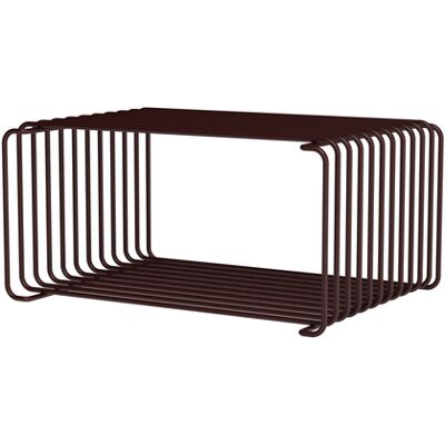 MONTANA - Scaffale Panton - Rosso - Filo in acciaio inox laccato - Designer Verner Panton MONTANA - Scaffale Panton - Rosso - Filo in acciaio inox laccato - Designer Verner Panton