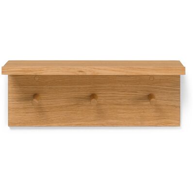 Ferm Living - Appendiabiti da Parete - Rovere Naturale - MDF - Facile da Montare Ferm Living - Appendiabiti da Parete - Rovere Naturale - MDF - Facile da Montare