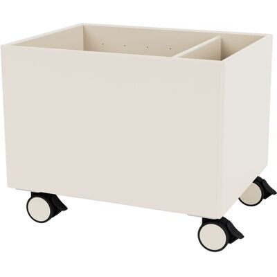 MONTANA - Baule con ruote Box - Bianco - MDF laccato - Designer Peter J. Lassen MONTANA - Baule con ruote Box - Bianco - MDF laccato - Designer Peter J. Lassen