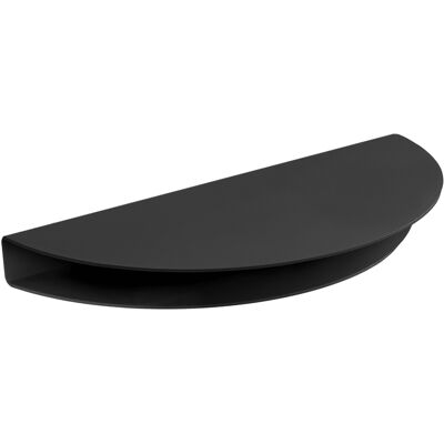 MOEBE - Half Moon - Nero - 40x20 cm - Shelf MOEBE - Half Moon - Nero - 40x20 cm - Shelf