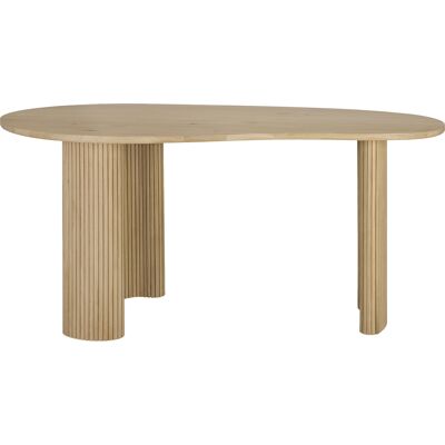 Ethnicraft - Scrivania Boomerang - Legno naturale - Massello di quercia oliato - Designer Jacques Deneef Ethnicraft - Scrivania Boomerang - Legno naturale - Massello di quercia oliato - Designer Jacques Deneef