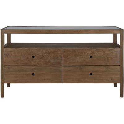 Ethnicraft - Comò Spindle - Marrone - Teak massello di recupero - Designer Nathan Yong Ethnicraft - Comò Spindle - Marrone - Teak massello di recupero - Designer Nathan Yong
