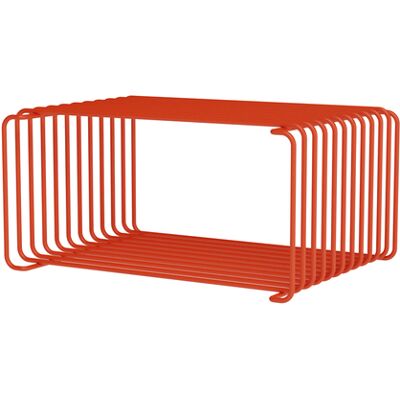 MONTANA - Scaffale Panton - Arancione - Filo in acciaio inox laccato - Designer Verner Panton MONTANA - Scaffale Panton - Arancione - Filo in acciaio inox laccato - Designer Verner Panton
