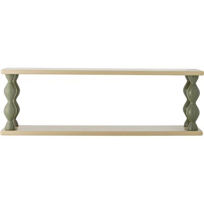 Bloomingville - Mensola a muro Bibiola - Verde - MDF laccato Bloomingville - Mensola a muro Bibiola - Verde - MDF laccato