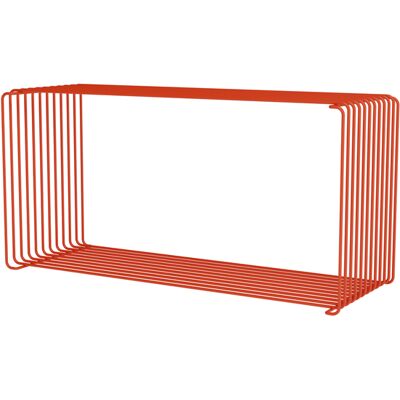 MONTANA - Scaffale Panton - Arancione - Filo in acciaio inox laccato - Designer Verner Panton MONTANA - Scaffale Panton - Arancione - Filo in acciaio inox laccato - Designer Verner Panton