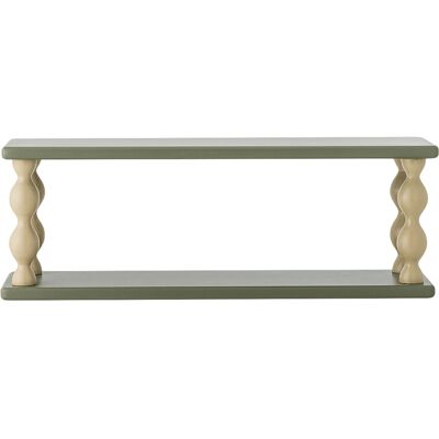 Bloomingville - Mensola a muro Bibiola - Verde - MDF laccato Bloomingville - Mensola a muro Bibiola - Verde - MDF laccato