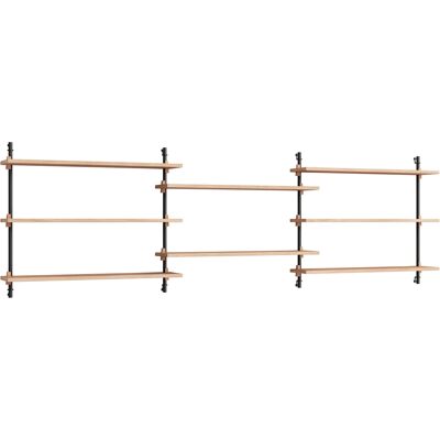 MOEBE - Scaffale Wall Shelving - Legno naturale - MDF impiallacciato rovere MOEBE - Scaffale Wall Shelving - Legno naturale - MDF impiallacciato rovere