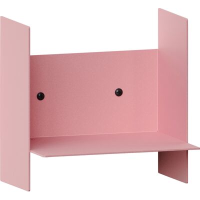 TIPTOE - Scaffale Pli - Rosa - Acciaio termolaccato TIPTOE - Scaffale Pli - Rosa - Acciaio termolaccato