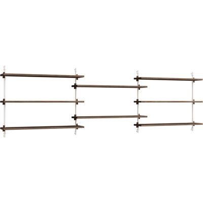 MOEBE - Scaffale Wall Shelving - Marrone - Wall Shelving MOEBE - Scaffale Wall Shelving - Marrone - Wall Shelving