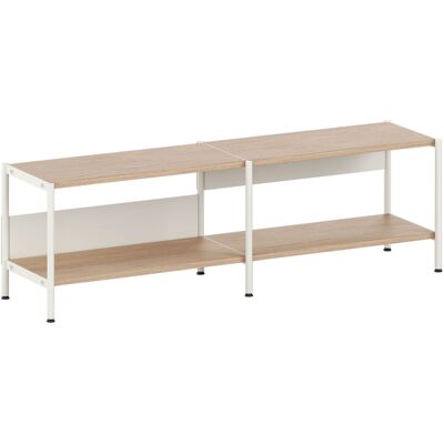 TIPTOE - Scaffale basso Unit - Bianco - Legno eco-certificato TIPTOE - Scaffale basso Unit - Bianco - Legno eco-certificato