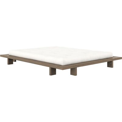 KARUP - Letto matrimoniale Japan - Marrone - Pino massello laccato certificato FSC KARUP - Letto matrimoniale Japan - Marrone - Pino massello laccato certificato FSC