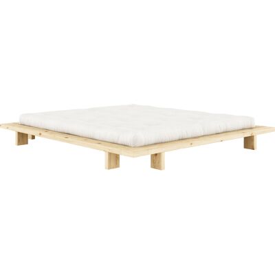 Letto Giappone - Cornice in Legno Minimalista - 180x200 cm Letto Giappone - Cornice in Legno Minimalista - 180x200 cm