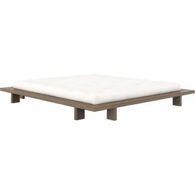 KARUP - Letto matrimoniale Japan - Marrone - Pino massello laccato certificato FSC KARUP - Letto matrimoniale Japan - Marrone - Pino massello laccato certificato FSC