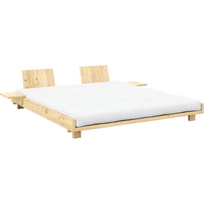 KARUP - Letto matrimoniale Social - Legno naturale - Pino massello certificato FSC KARUP - Letto matrimoniale Social - Legno naturale - Pino massello certificato FSC