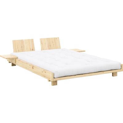 KARUP - Letto matrimoniale Social - Legno naturale - Pino massello certificato FSC KARUP - Letto matrimoniale Social - Legno naturale - Pino massello certificato FSC