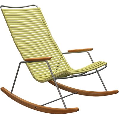 Houe - Sedia a dondolo Click - Giallo - Acciaio termolaccato - Designer Henrik Pedersen Houe - Sedia a dondolo Click - Giallo - Acciaio termolaccato - Designer Henrik Pedersen