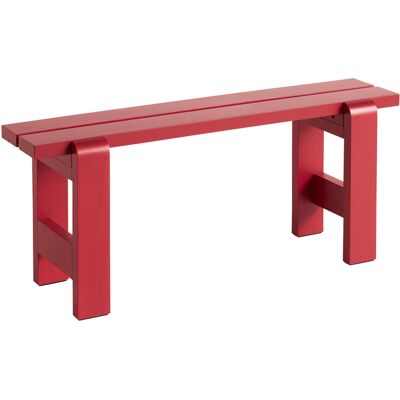Panca in legno rossa Hay Weekday - Mobili da esterno Panca in legno rossa Hay Weekday - Mobili da esterno