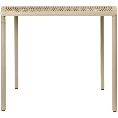 Ferm Living - Tavolo quadrato Dapple - Beige - Acciaio zincato verniciato a polvere - Designer Says Who Ferm Living - Tavolo quadrato Dapple - Beige - Acciaio zincato verniciato a polvere - Designer Says Who