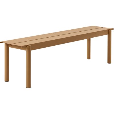 Muuto - Panchina Linear - Beige - Acciaio verniciato a polvere - Designer Thomas Bentzen Muuto - Panchina Linear - Beige - Acciaio verniciato a polvere - Designer Thomas Bentzen