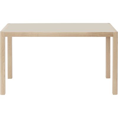Muuto - Tavolo rettangolare Workshop - Legno naturale - Linoleum - Designer Cecilie Manz Muuto - Tavolo rettangolare Workshop - Legno naturale - Linoleum - Designer Cecilie Manz