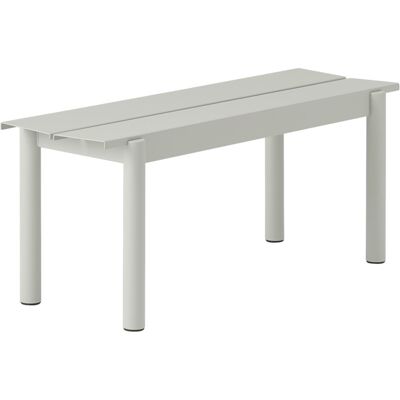 Muuto - Panchina Linear - Grigio - Aluzinc - Designer Thomas Bentzen Muuto - Panchina Linear - Grigio - Aluzinc - Designer Thomas Bentzen