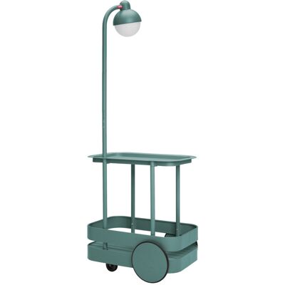 Fatboy - Carrello/tavolo d'appoggio Jolly - Verde - Alluminio termolaccato Fatboy - Carrello/tavolo d'appoggio Jolly - Verde - Alluminio termolaccato