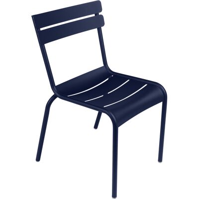 Fermob - Sedia impilabile Luxembourg - Blu - Alluminio laccato - Designer Frédéric Sofia Fermob - Sedia impilabile Luxembourg - Blu - Alluminio laccato - Designer Frédéric Sofia