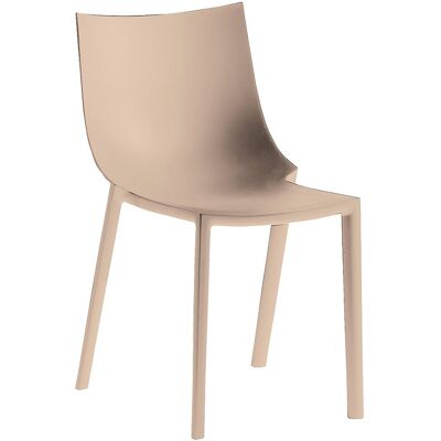 Driade - Sedia impilabile - Beige - Polipropilene - Designer Philippe Starck Driade - Sedia impilabile - Beige - Polipropilene - Designer Philippe Starck