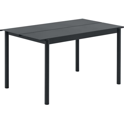 Tavolo in Acciaio Lineare Muuto - Design Resistente per Esterni Tavolo in Acciaio Lineare Muuto - Design Resistente per Esterni