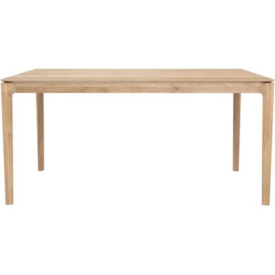 Ethnicraft - Tavolo rettangolare Bok - Legno naturale - Massello di quercia oliato - Designer Alain van Havre Ethnicraft - Tavolo rettangolare Bok - Legno naturale - Massello di quercia oliato - Designer Alain van Havre