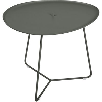Fermob - Tavolino Cocotte - Grigio - Acciaio verniciato - Designer Studio Fermob - Tavolino Cocotte - Grigio - Acciaio verniciato - Designer Studio