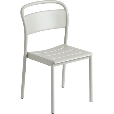 Muuto - Sedia impilabile Linear - Grigio - Acciaio verniciato a polvere - Designer Thomas Bentzen Muuto - Sedia impilabile Linear - Grigio - Acciaio verniciato a polvere - Designer Thomas Bentzen
