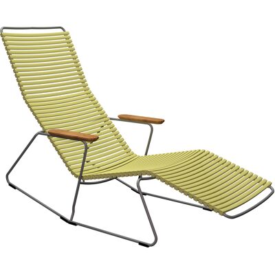 Houe - Lettino inclinabile Click - Giallo - Acciaio termolaccato - Designer Henrik Pedersen Houe - Lettino inclinabile Click - Giallo - Acciaio termolaccato - Designer Henrik Pedersen