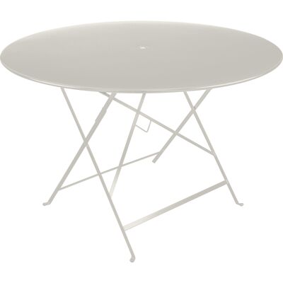 Fermob - Tavolo rotondo Bistro Ø 117 cm grigio - Tavolo pieghevole da esterno Fermob - Tavolo rotondo Bistro Ø 117 cm grigio - Tavolo pieghevole da esterno