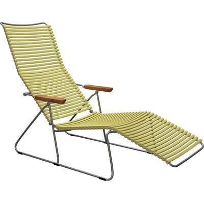 Houe - Lettino inclinabile Click - Giallo - Acciaio termolaccato - Designer Henrik Pedersen Houe - Lettino inclinabile Click - Giallo - Acciaio termolaccato - Designer Henrik Pedersen