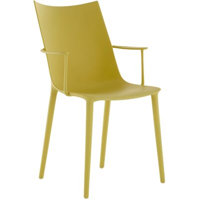 Kartell - Sedia H. H.H - Giallo - Tecnopolimero termoplastico riciclato - Designer Philippe Starck Kartell - Sedia H. H.H - Giallo - Tecnopolimero termoplastico riciclato - Designer Philippe Starck