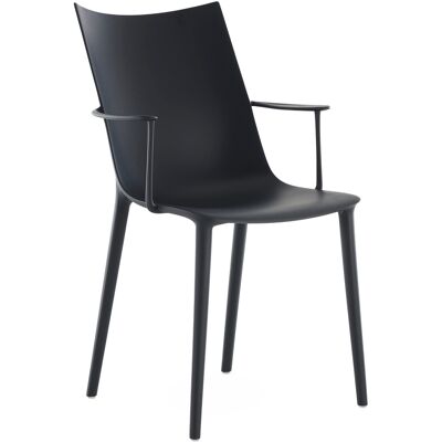Kartell - Sedia H. H.H - Nero - Tecnopolimero termoplastico riciclato - Designer Philippe Starck Kartell - Sedia H. H.H - Nero - Tecnopolimero termoplastico riciclato - Designer Philippe Starck