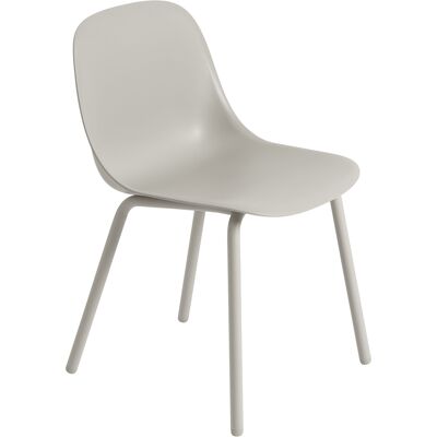Muuto - Sedia Fiber OUTDOOR - Grigio - Plastica 100% riciclata - Designer Iskos-Berlin Muuto - Sedia Fiber OUTDOOR - Grigio - Plastica 100% riciclata - Designer Iskos-Berlin