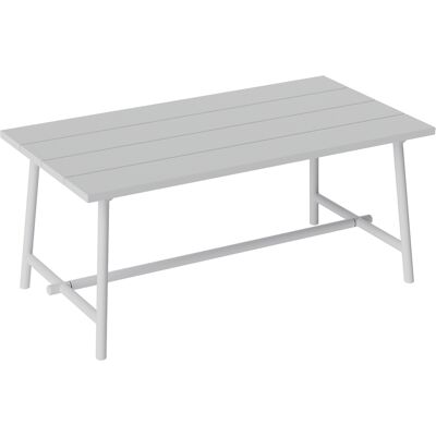 Fatboy - Tavolo rettangolare Fred's - Grigio - Alluminio Fatboy - Tavolo rettangolare Fred's - Grigio - Alluminio