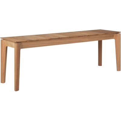 Ethnicraft - Panchina Bok OUTDOOR - Legno naturale - Teak massello - Designer Alain van Havre Ethnicraft - Panchina Bok OUTDOOR - Legno naturale - Teak massello - Designer Alain van Havre