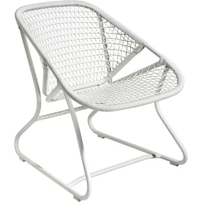 Fermob - Poltrona bassa Sixties - Bianco - Resina polimerica - Designer Frédéric Sofia Fermob - Poltrona bassa Sixties - Bianco - Resina polimerica - Designer Frédéric Sofia