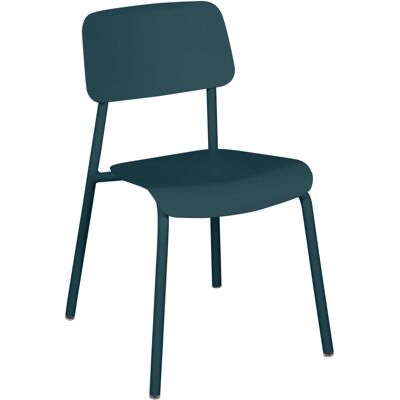 Fermob - Sedia impilabile Studie - Blu - Alluminio - Designer Tristan Lohner Fermob - Sedia impilabile Studie - Blu - Alluminio - Designer Tristan Lohner