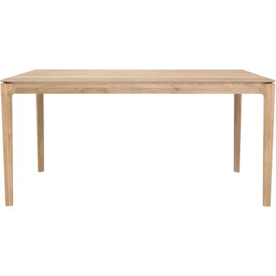 Ethnicraft - Tavolo rettangolare Bok - Legno naturale - Massello di quercia oliato - Designer Alain van Havre Ethnicraft - Tavolo rettangolare Bok - Legno naturale - Massello di quercia oliato - Designer Alain van Havre