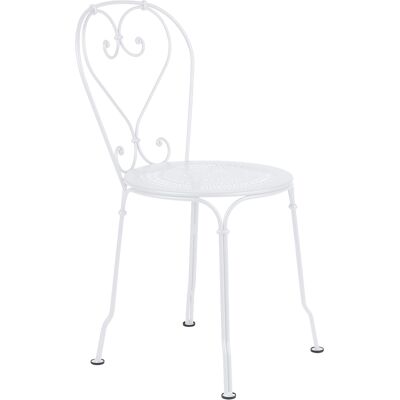 Fermob - Sedia impilabile 1900 - Bianco - Acciaio Fermob - Sedia impilabile 1900 - Bianco - Acciaio