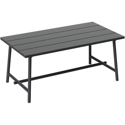 Fatboy - Tavolo rettangolare Fred's - Nero - Alluminio Fatboy - Tavolo rettangolare Fred's - Nero - Alluminio
