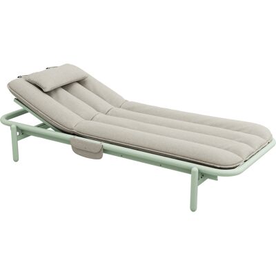 Fatboy - Lettino inclinabile Sunbun - Grigio - Tessuto Olefina Fatboy - Lettino inclinabile Sunbun - Grigio - Tessuto Olefina