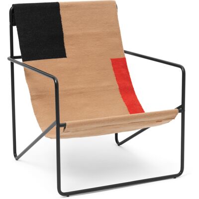 Ferm Living - Poltrona Désert - Beige - Tessuto riciclato - Designer Trine Andersen Ferm Living - Poltrona Désert - Beige - Tessuto riciclato - Designer Trine Andersen