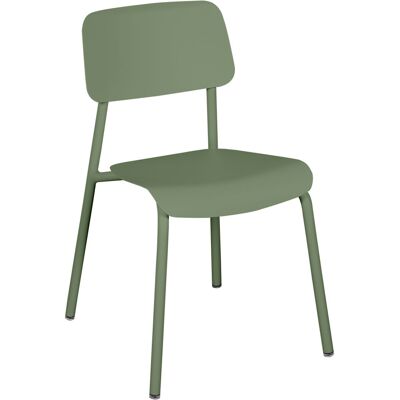 Fermob - Sedia impilabile Studie - Verde - Alluminio - Designer Tristan Lohner Fermob - Sedia impilabile Studie - Verde - Alluminio - Designer Tristan Lohner