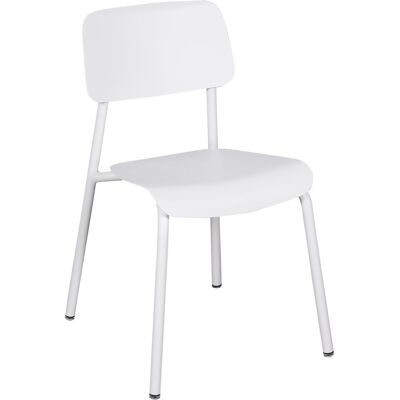 Fermob - Sedia impilabile Studie - Bianco - Alluminio - Designer Tristan Lohner Fermob - Sedia impilabile Studie - Bianco - Alluminio - Designer Tristan Lohner